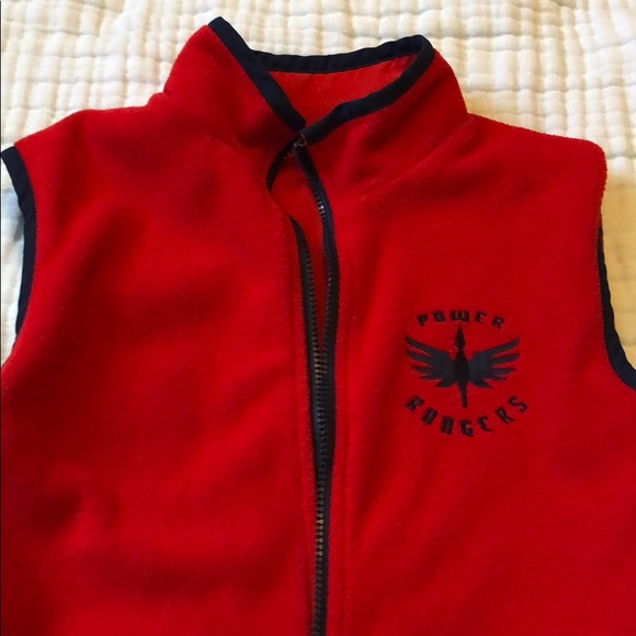 Boys Spring/Fall Reversible Power Rangers Vest - Picture 4 of 5